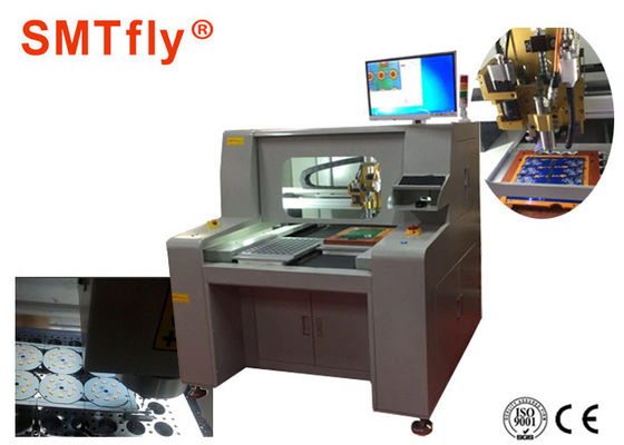 ประเทศจีน เครื่องพิมพ์วงจรพิมพ์ 3KVA, Stand Alone PCB เครื่อง Router แบบ Cnc SMTfly-F04 ผู้ผลิต