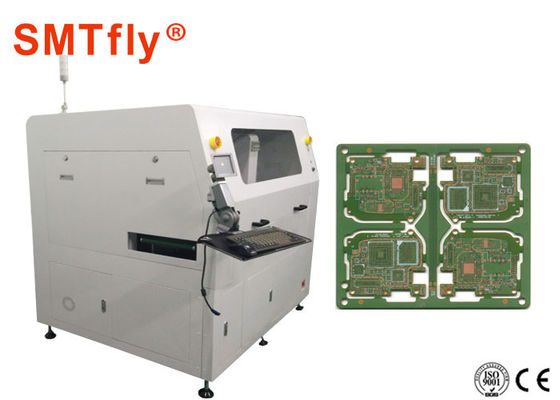ประเทศจีน เครื่อง CNC แบบอินไลน์ Cnc PCB, เครื่องตัดเลเซอร์ PCB Workbench Double SMTfly-F06 ผู้ผลิต