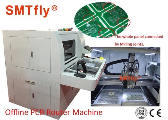 ประเทศจีน คู่มือการขนถ่าย PCB Depaneling Router เครื่องคอมพิวเตอร์ SMTfly-F01-S ผู้ผลิต
