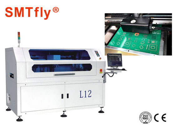 ประเทศจีน 1200mm เครื่องพิมพ์วางลวด PCB เครื่องพิมพ์ LED ด้วยเครื่องขูดระบบ SMTfly-L12 ผู้ผลิต