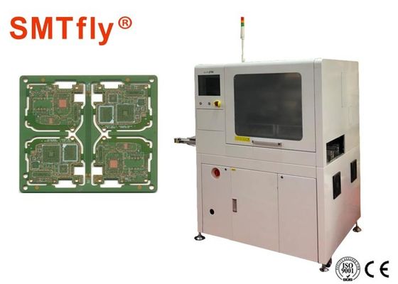ประเทศจีน 0.1mm ความแม่นยำตำแหน่ง PCB แบบอินไลน์เราเตอร์เครื่องตัดแยก PCB SMTfly-F05 ผู้ผลิต