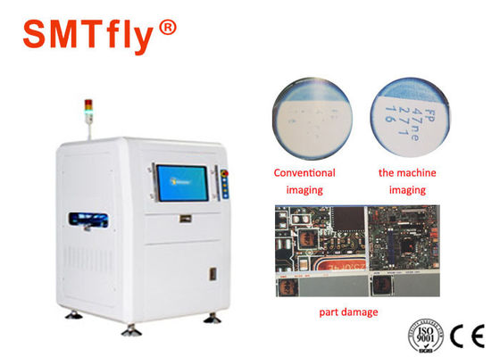 ประเทศจีน การควบคุมเครื่องคอมพิวเตอร์ SMT AOI เครื่องตรวจสอบสำหรับ 2 - 8mm PCB SMTfly-27X ผู้ผลิต