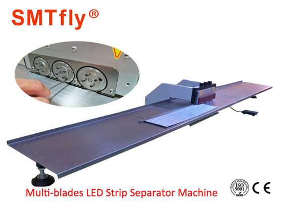 ประเทศจีน หลายใบมีด V Cut PCB เครื่อง Depaneling สำหรับ Depaneling อลูมิเนียมแสง LED, SMTfly-3S ผู้ผลิต