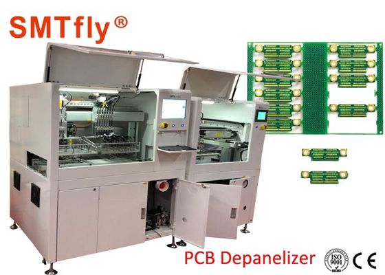 เครื่องแยกชิ้นส่วนขนาด 1.5KW เครื่องตรวจจับ CCD - แยกชิ้นส่วน PCB แบบออนไลน์ SMTfly-F05 ทนทาน ผู้ผลิต